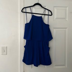 Royal Blue Express Romper